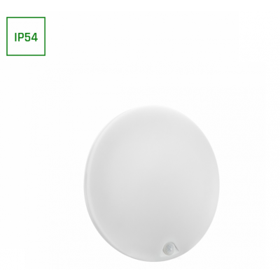 NYMPHEA PROXI PIR 18W WW 230V 120ST IP54 FI300X60MM BIAŁY OKRĄGŁA (SLI031043WW_PW)